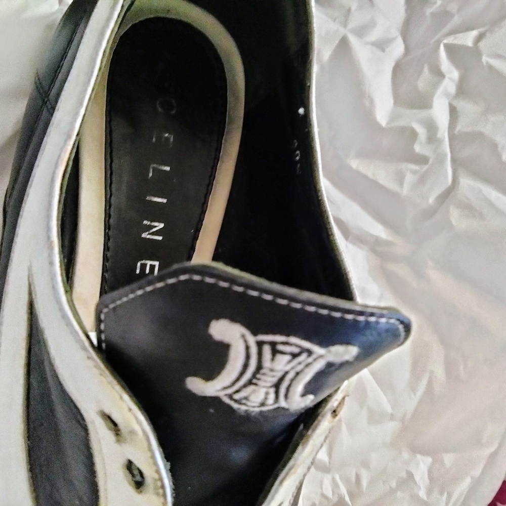 Celine boogie vtg Womens sneakers Shoes size 39.5 - Picture 16 of 16